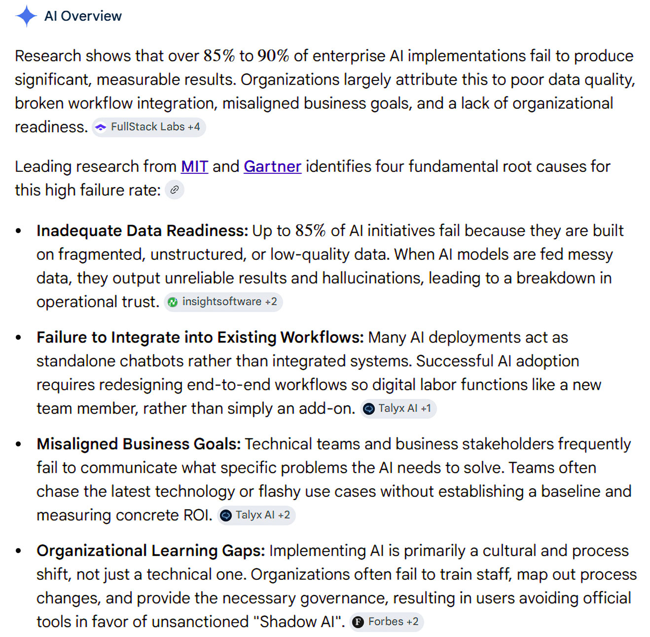 Why-Most-AI-Implementation-Failed-to-Produce-Significant-Result